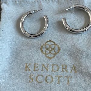 Kendra Scott silver earrings